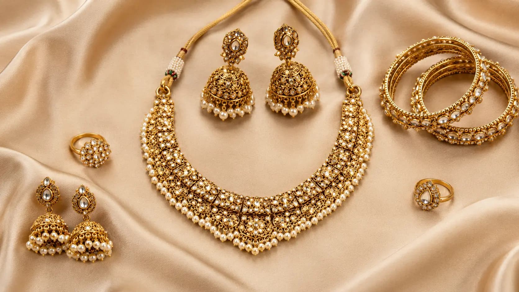 Premium-look artificial fashion jewellery collection